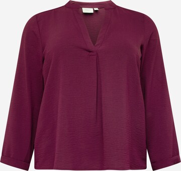 EVOKED - Blusa 'Sala' en lila: frente