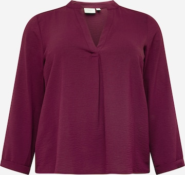 EVOKED - Blusa 'Sala' em roxo: frente