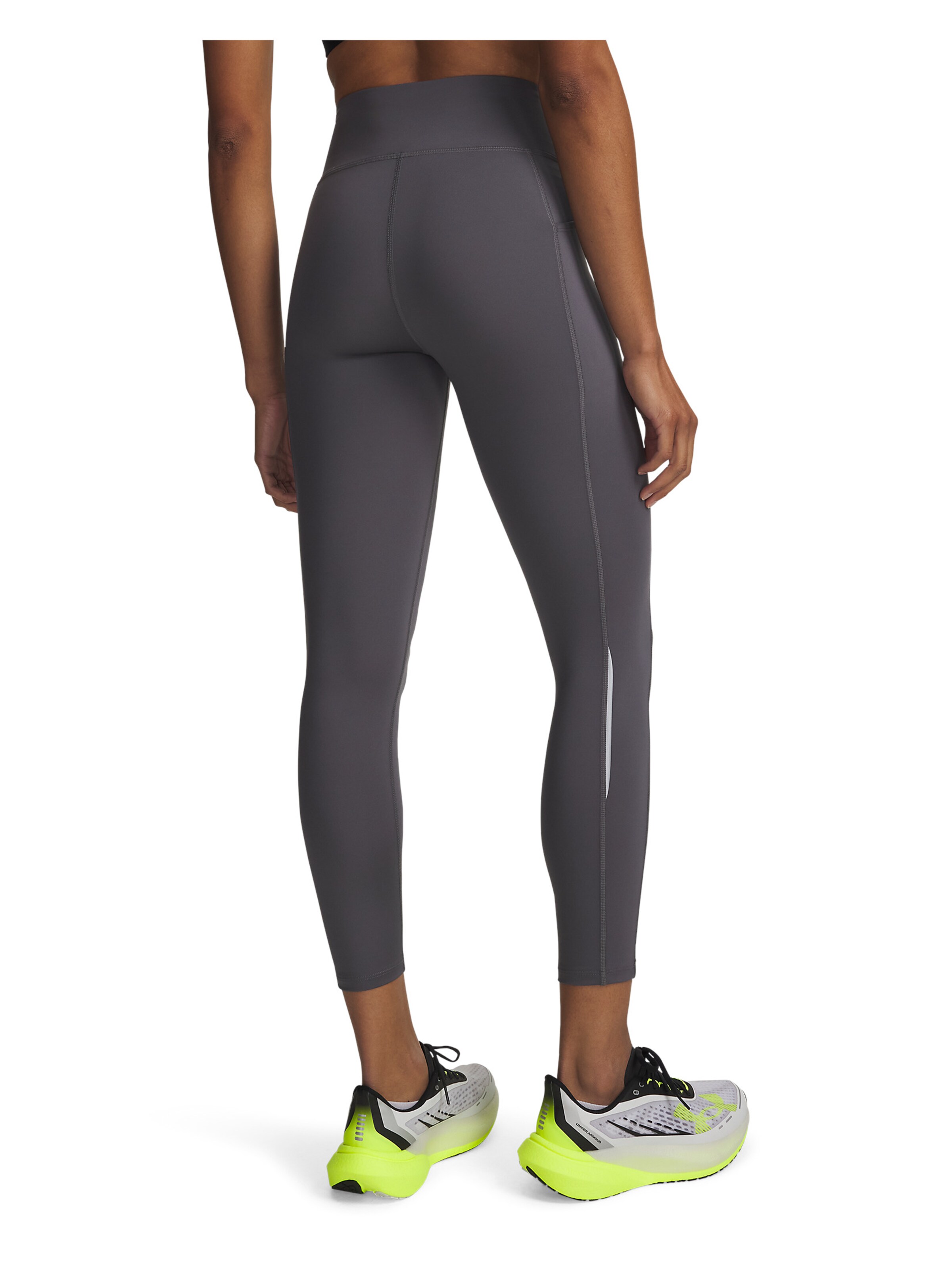 UNDER ARMOUR Skinny Sports trousers 'Velociti' in Grey