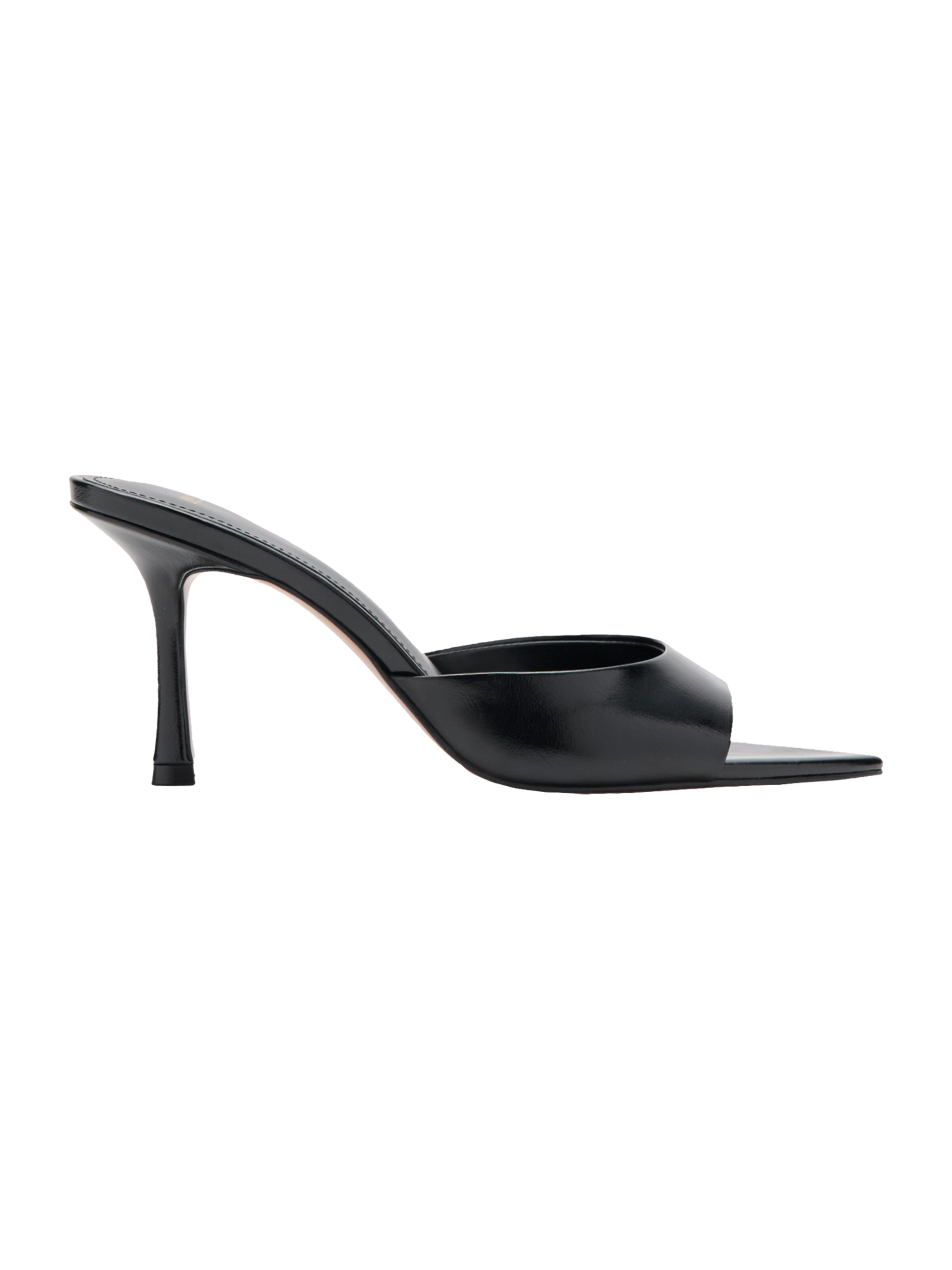 MANGO Pantolette 'PEPYBL' i svart: framsida