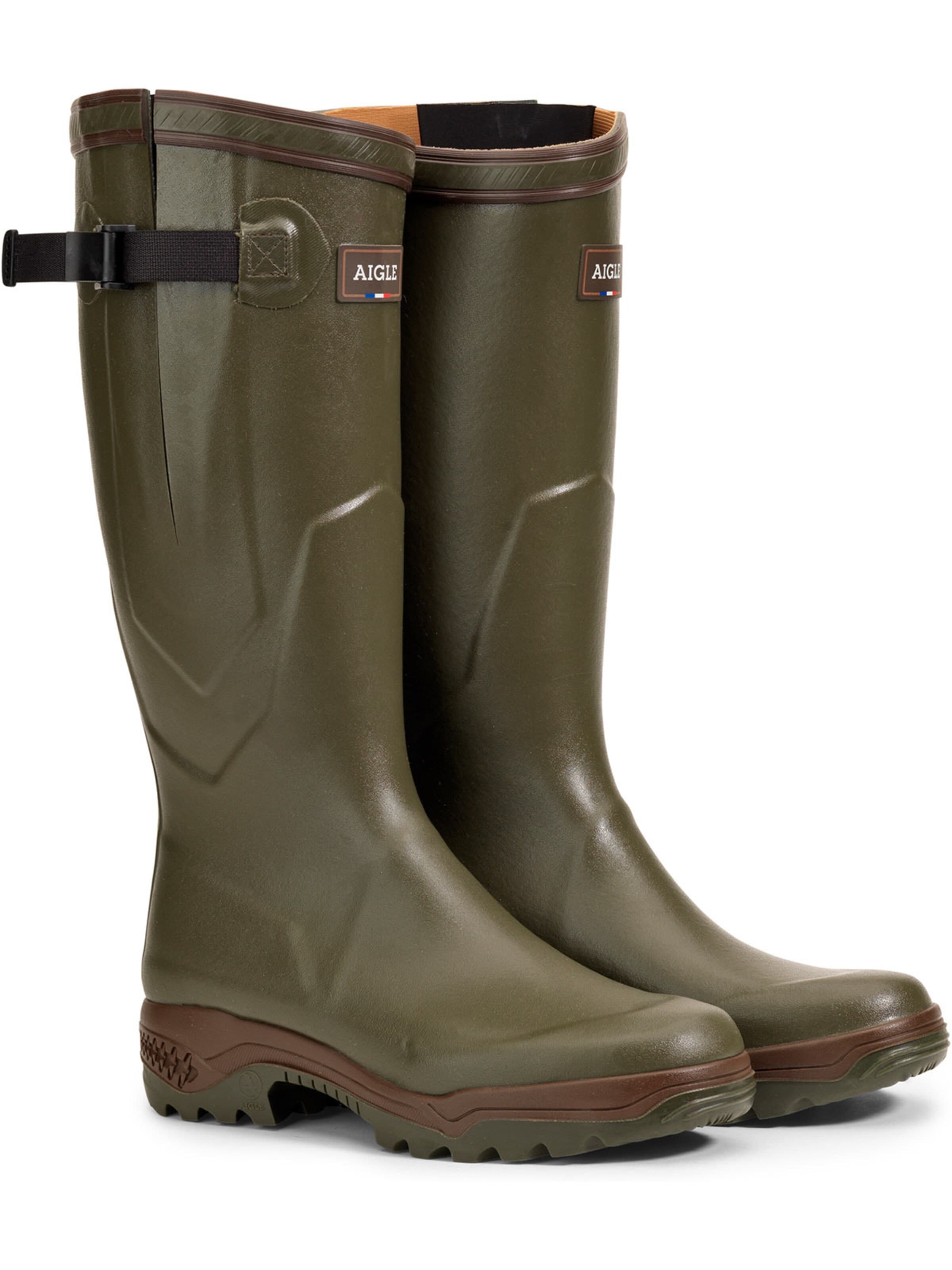 AIGLE Boots 'Gummistiefel Parcours Vario 2 in kaki'‌‌‌‌‌‌‌ in Grün