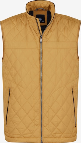 CABANO Vest in Yellow: front