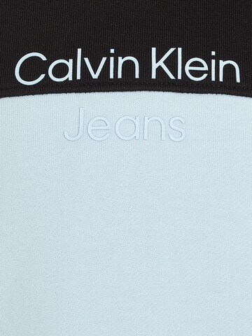 Sweat Calvin Klein Jeans en bleu