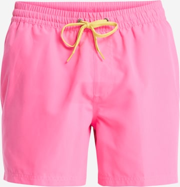 QUIKSILVER Board Shorts 'Everyday Solid Volley 15' in Pink: front