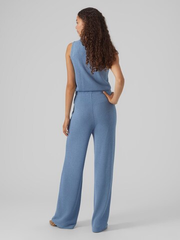 VERO MODA Loosefit Broek 'EDDIE' in Blauw