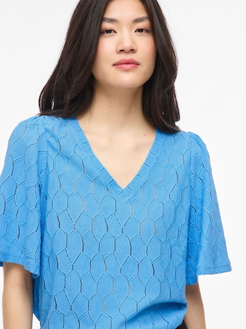 Chemisier 'VIMARCELLA' VILA en bleu