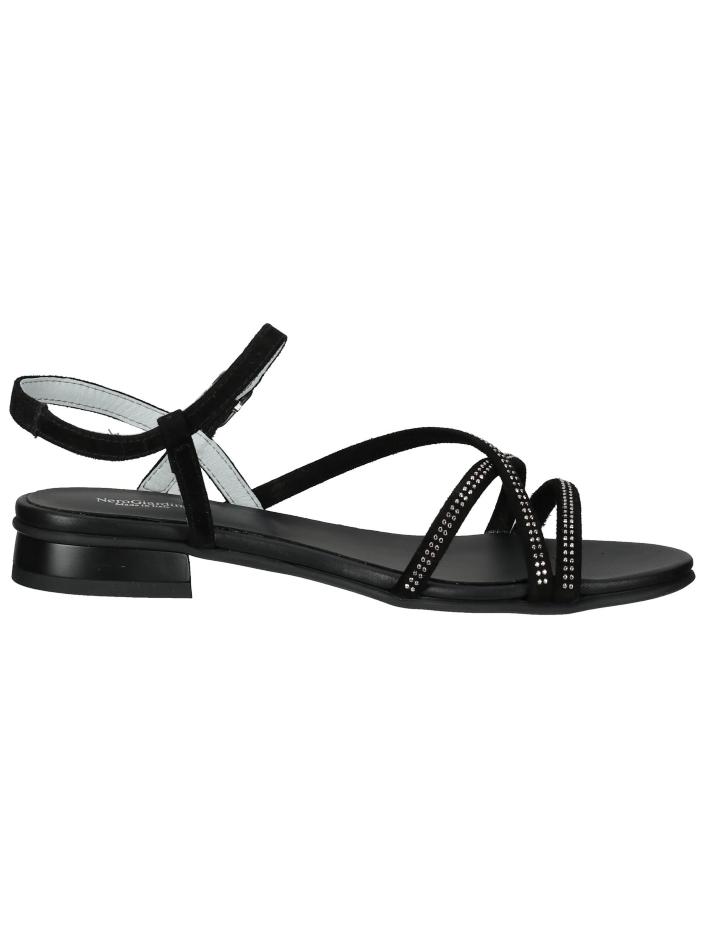 Nero Giardini Strap sandal in Black
