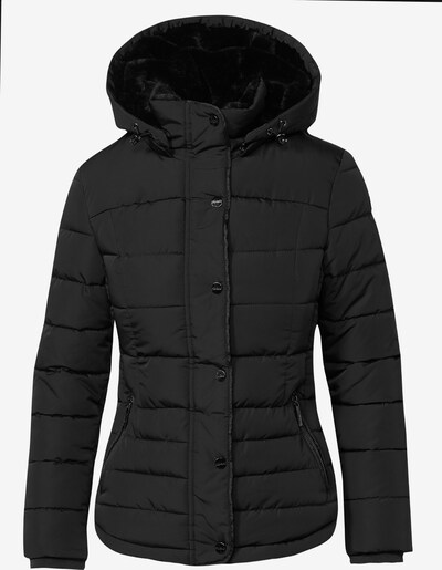 KOROSHI Winterparka in schwarz, Produktansicht