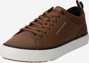 TOMMY HILFIGER Sneakers in Brown: front