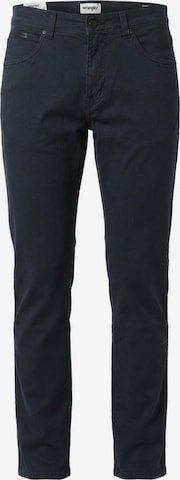 WRANGLERSlimfit Chino hlače 'TEXAS SLIM DARK NAVY' - plava boja: prednji dio