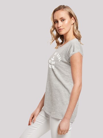 T-shirt 'Woodstock Lost My Soul' F4NT4STIC en gris