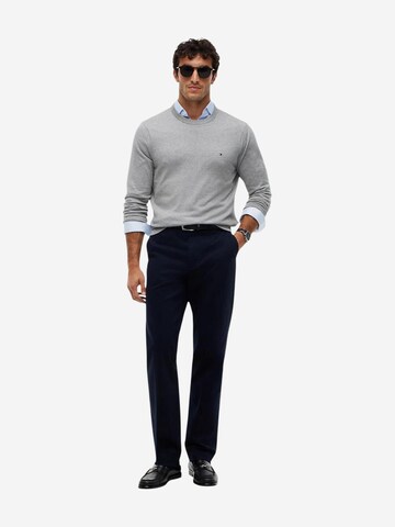 TOMMY HILFIGER Tricot 'PIMA ORG CTN CASHMERE MW0MW28046' in Grijs