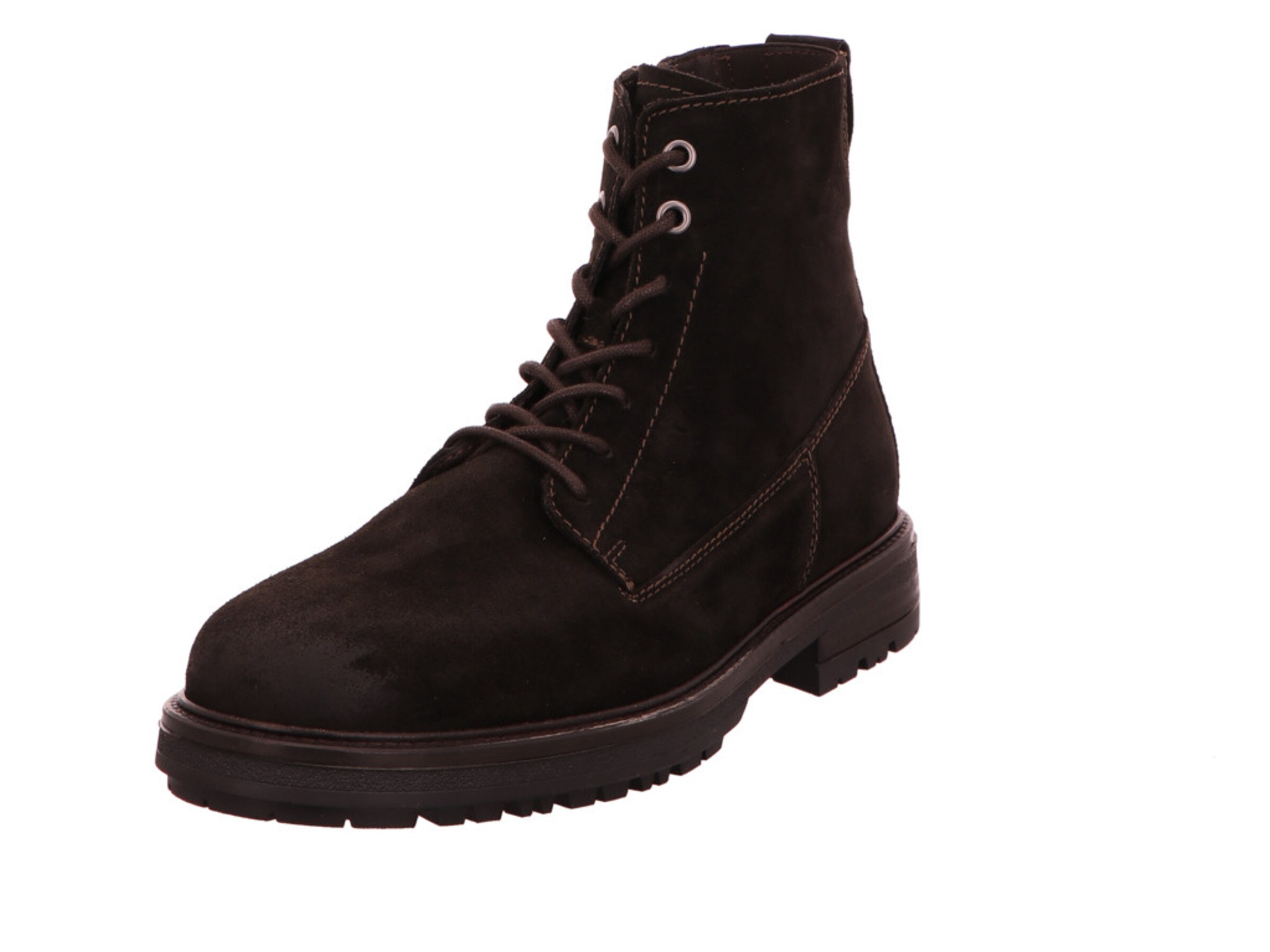 Marc O'Polo Schnürboots in Braun: Vorderseite
