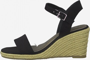 TAMARIS Sandals in Black