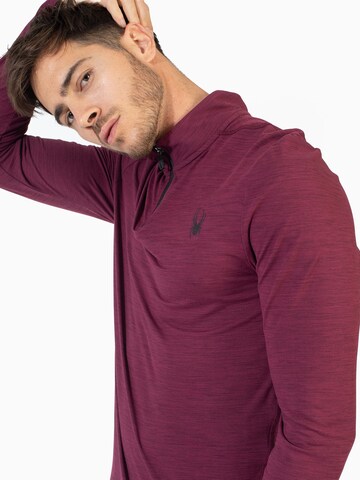 Sweat de sport Spyder en rouge