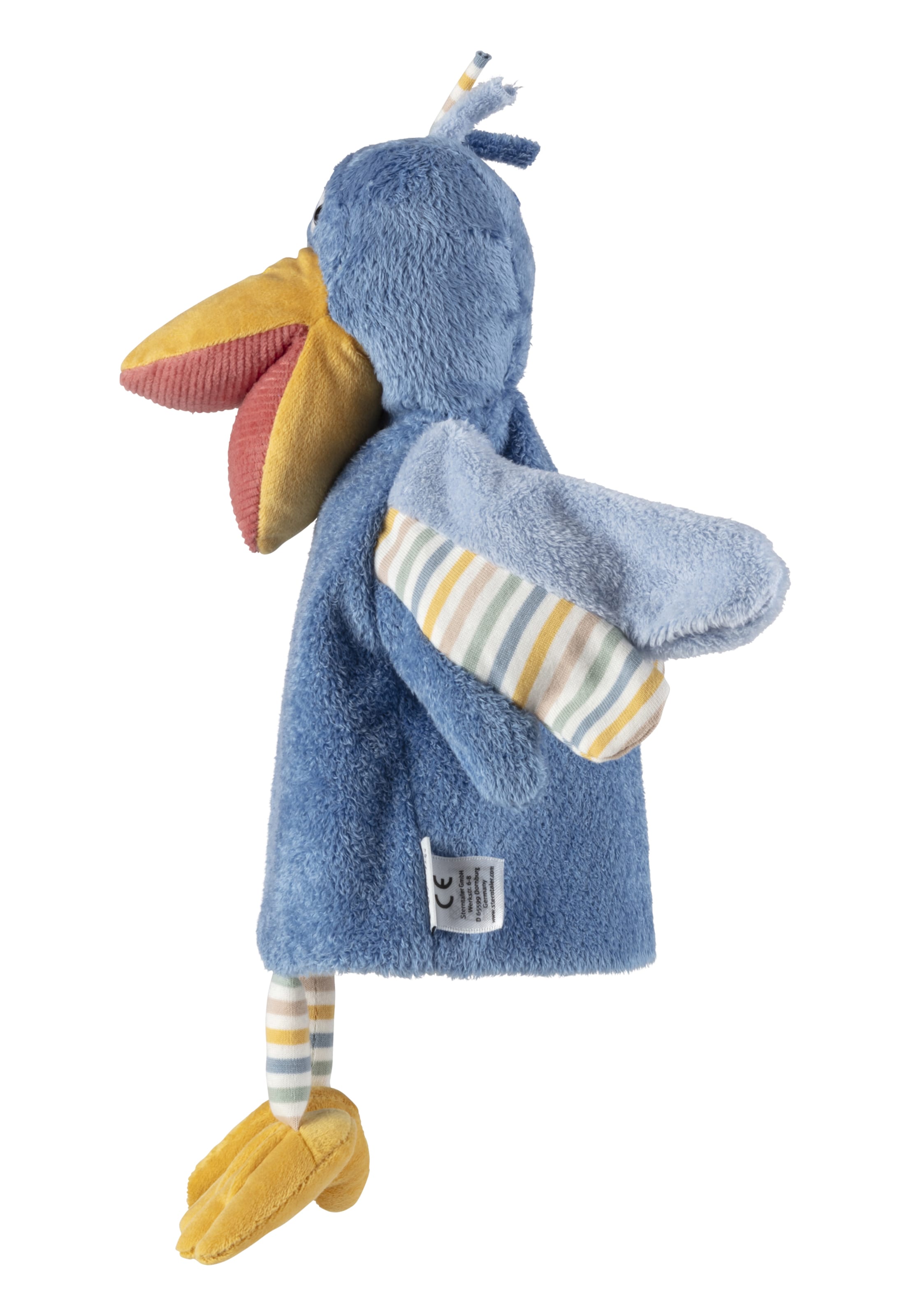 STERNTALER Stuffed animals 'Vogel' in Blue