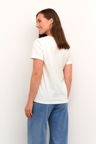 Cream T-shirt i vit