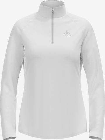 ODLO Sportsweatshirt 'BESSO' in Weiß: Vorderseite