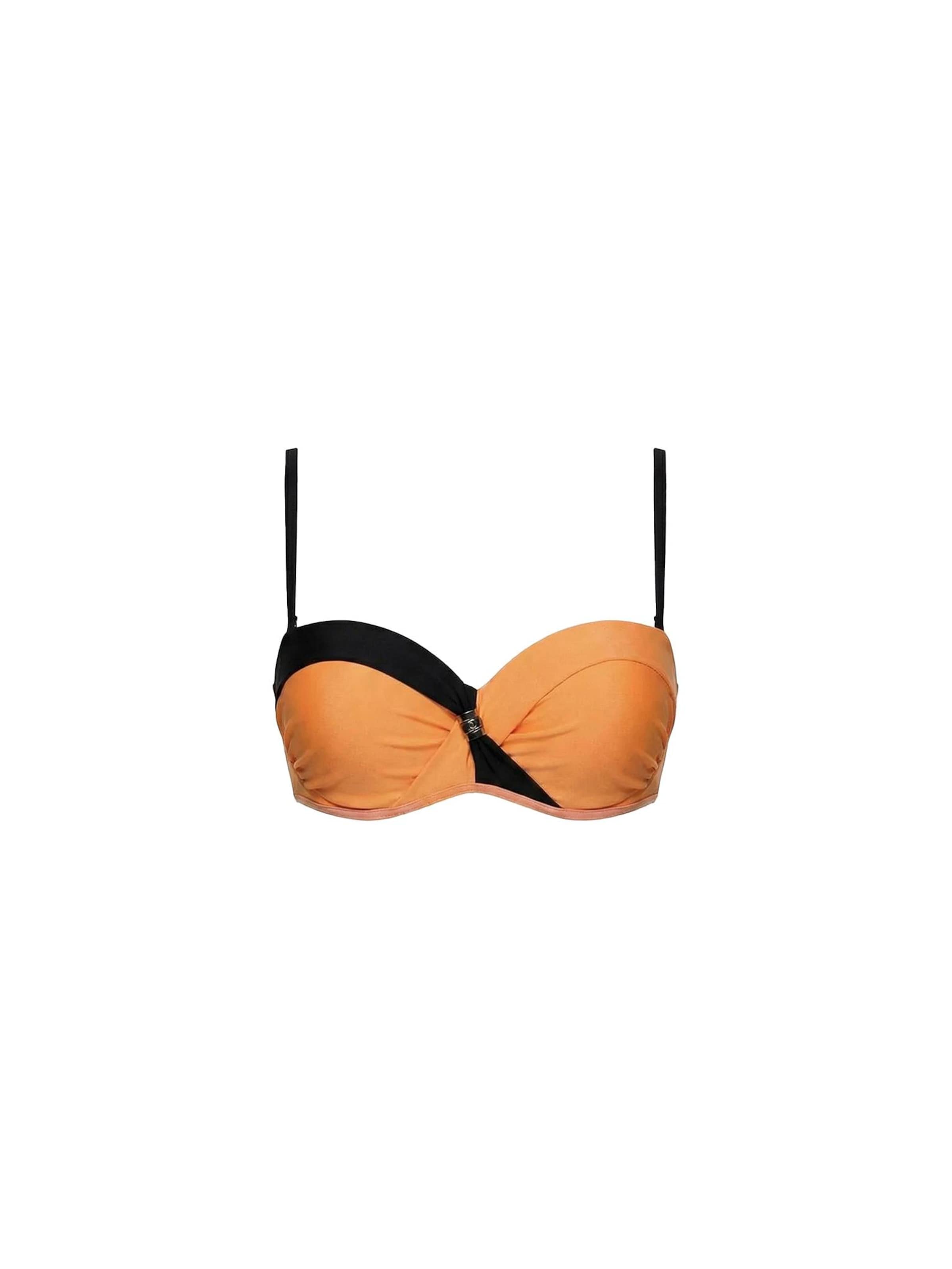 Marko Push-up Bikinitop 'Ada M-803 (2)' in Oranje: voorkant