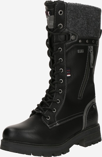 Suvarstomieji batai iš MUSTANG, spalva – juoda, Prekių apžvalga