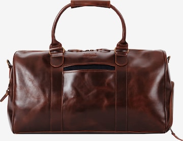 Borsa weekend di Buckle & Seam in marrone: frontale
