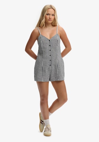 Superdry & Co Jumpsuit 'Gingham Cami' in Blau: Vorderseite
