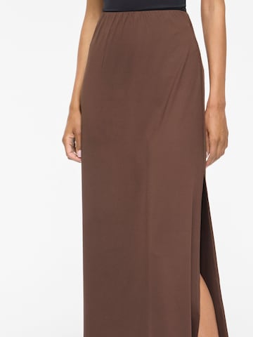 VILA Skirt 'VILeoa' in Brown