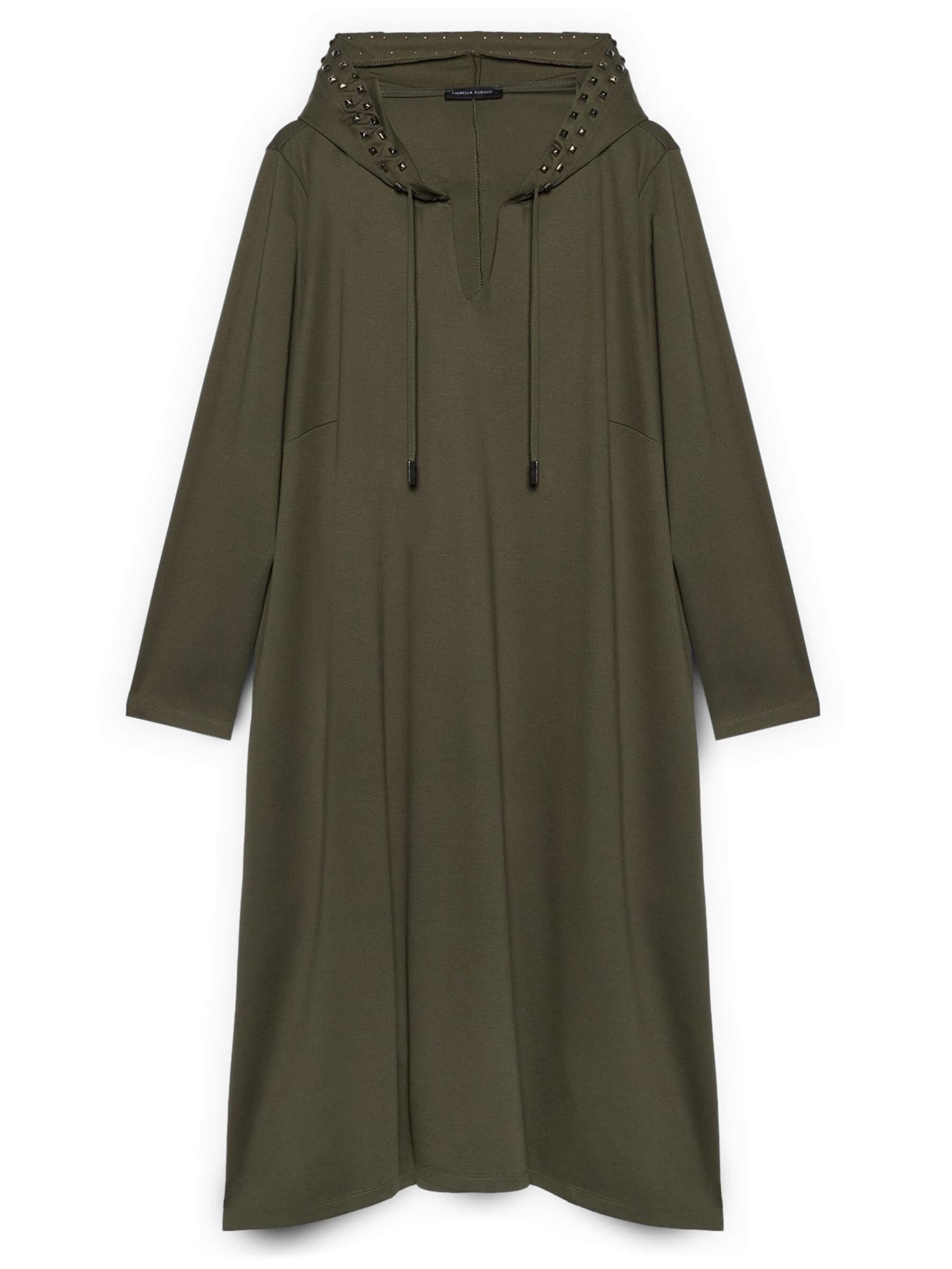 Fiorella Rubino Jurk in Groen: voorkant