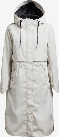 Manteau mi-saison 'Jomana' khujo en blanc : devant