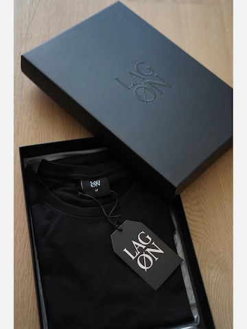 LAGØN Klederdracht shirt 'LAGØN Pima Selection- 3Pack-Save 20€' in Zwart