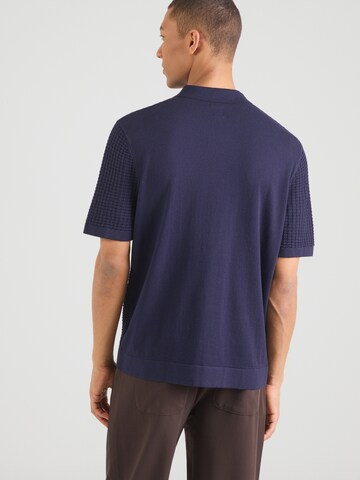 GAP Πλεκτή ζακέτα σε μπλε