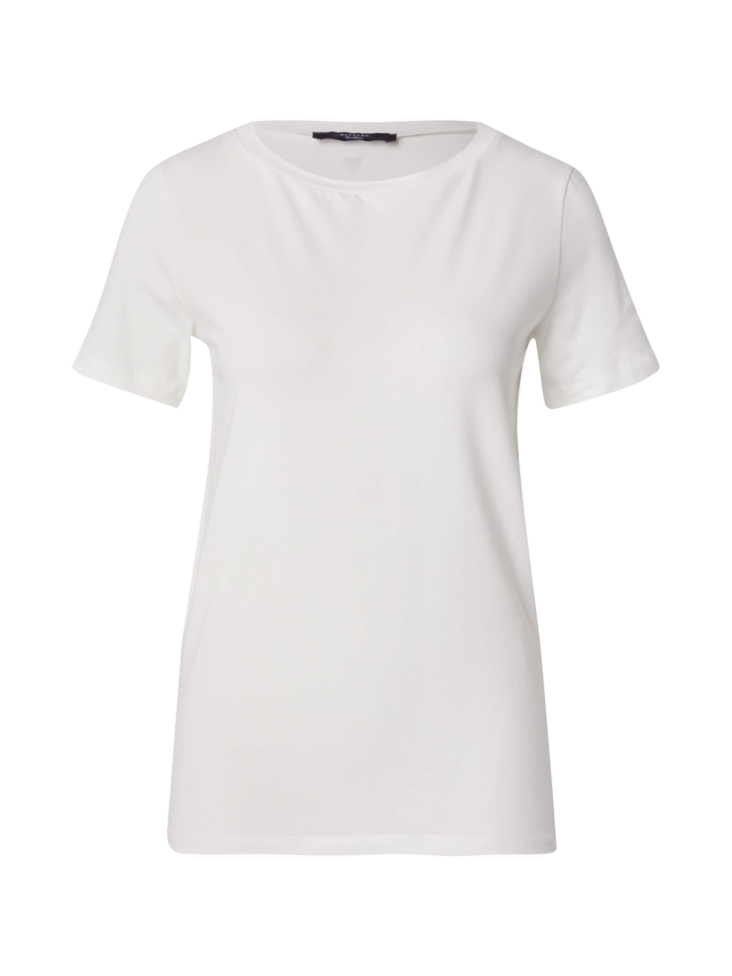 Tricou 'MULTIB' de la Weekend Max Mara pe alb: față