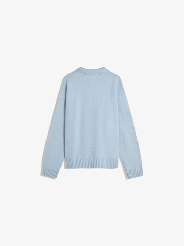 Pull-over 'CUELLO' Bershka en bleu