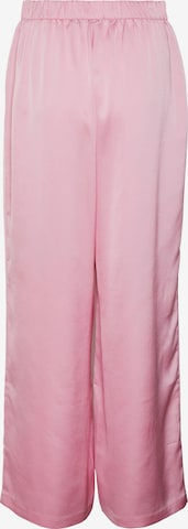 VERO MODA Regular Trousers 'Rie' in Pink
