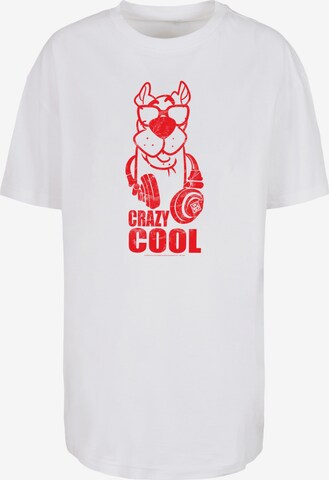 F4NT4STIC T-Shirt 'Crazy Cool' in Weiß: predná strana