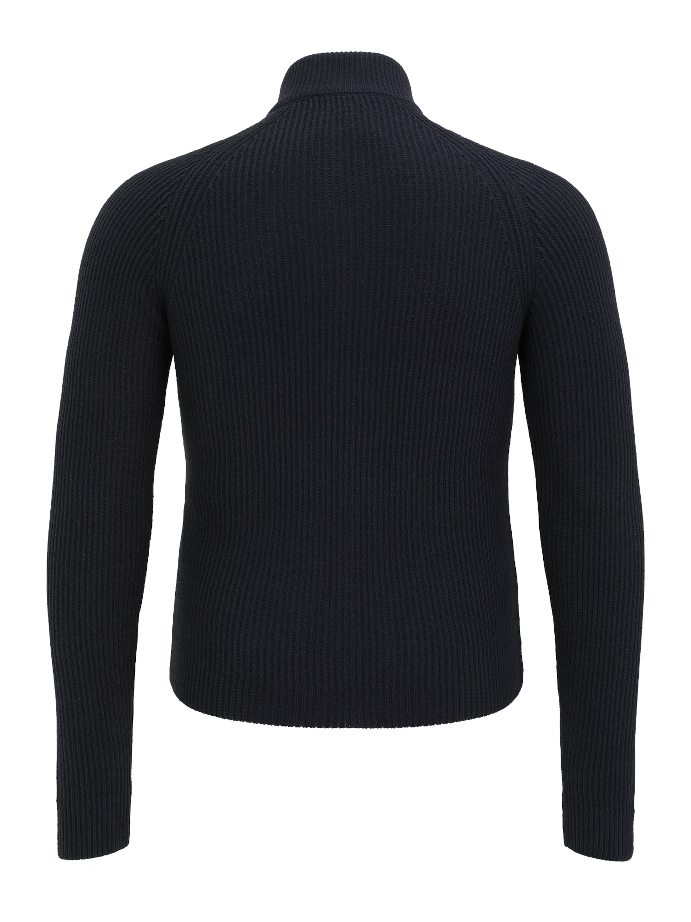 Jack & Jones Plus - Cárdigan 'JJPANNEL' en azul