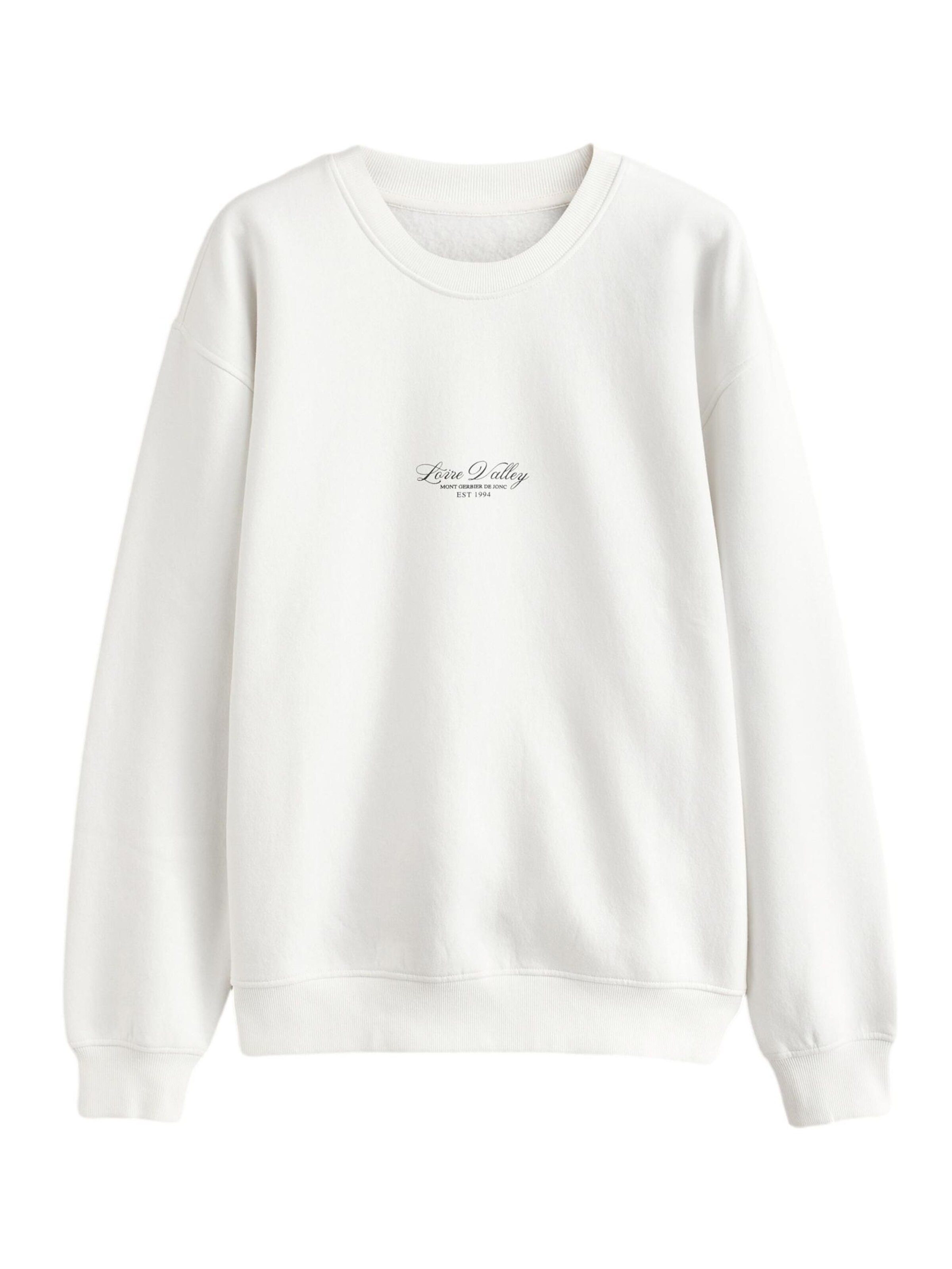 Next Sweatshirt in Beige: front