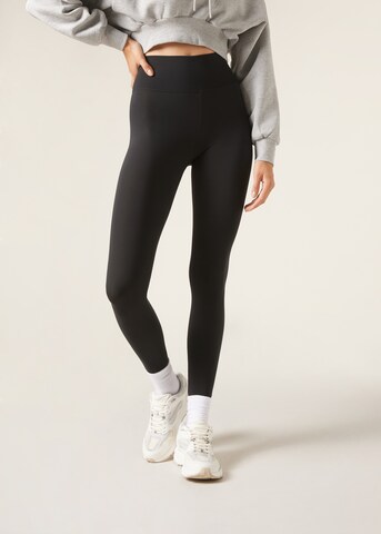 CALZEDONIA Skinny Leggings in Black