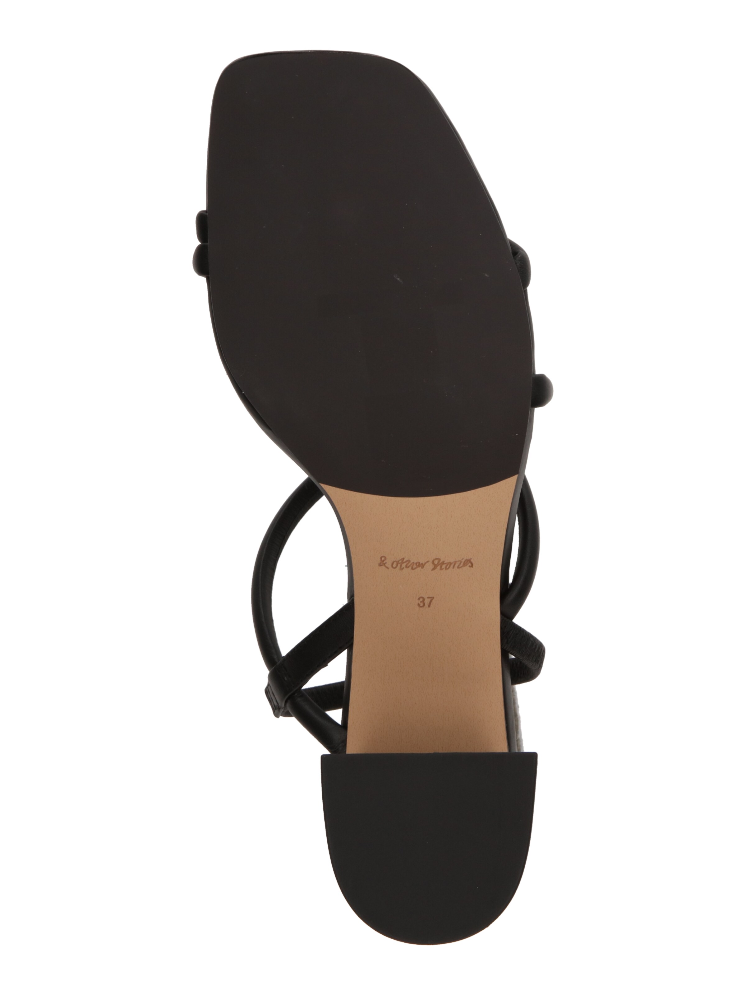 & Other Stories Sandal i svart