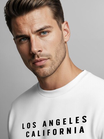 Neverless Sweatshirt 'California' in White