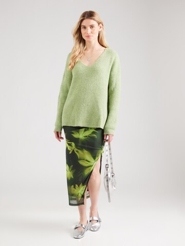 Herrlicher Pullover 'Lini' in Grün