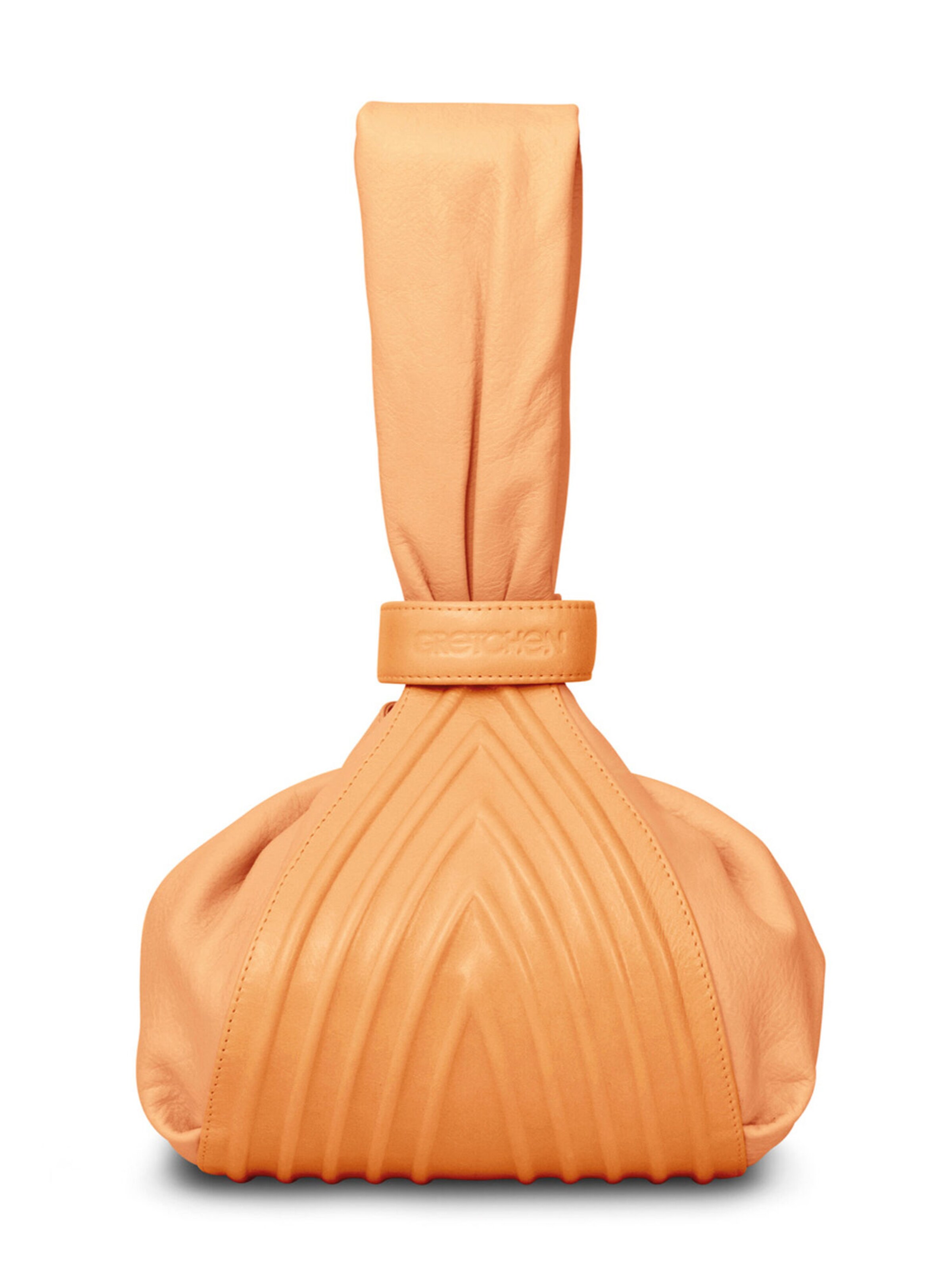 Gretchen Clutch in Orange: front