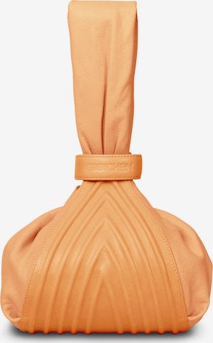 Gretchen Clutch in Orange: front