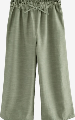 žalia Next Plačios klešnės Kelnės: priekis