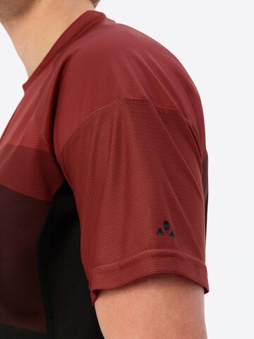 VAUDE Performance shirt 'Moab  VI' in Red