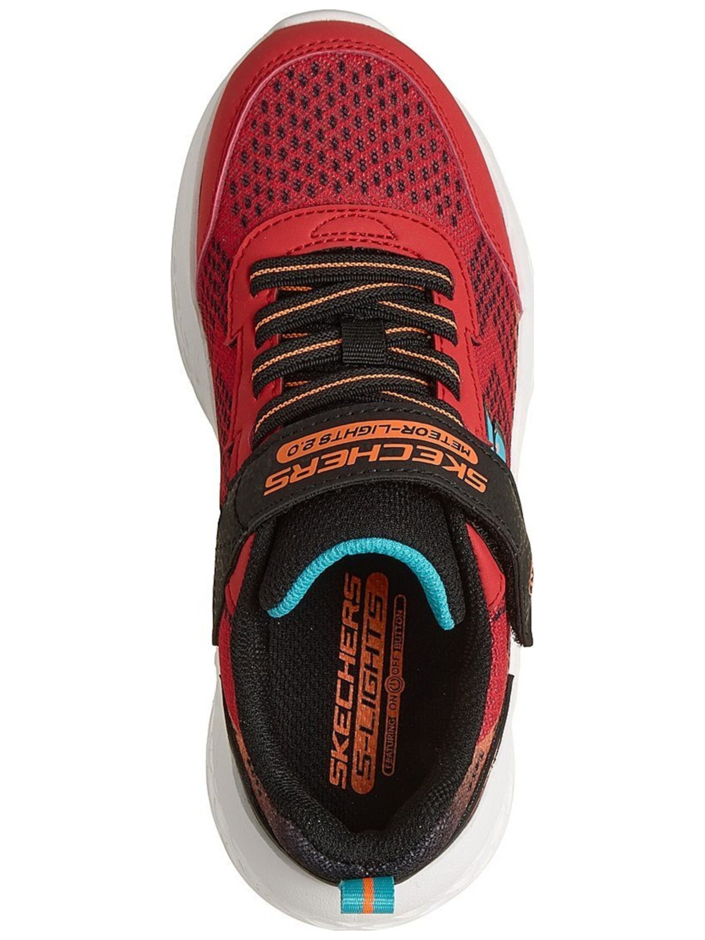 SKECHERS Sports shoe 'Skechers Meteor-lights 2.0' in Red
