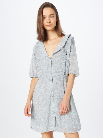 Robe-chemise 'IRDEMI' Atelier Rêve en gris : devant