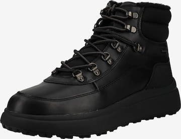 GEOX Schnürboots in Schwarz: Vorderseite