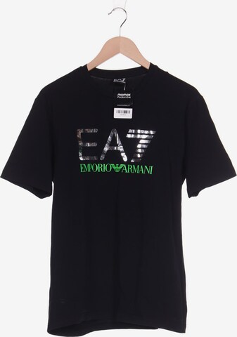 EA7 Emporio Armani Shirt in XL in Black: front