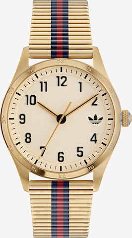 ADIDAS ORIGINALS Analog Watch in Gold: front